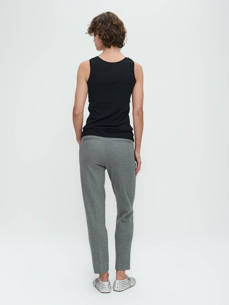 Olga Terry jersey Pants | Grey Melange