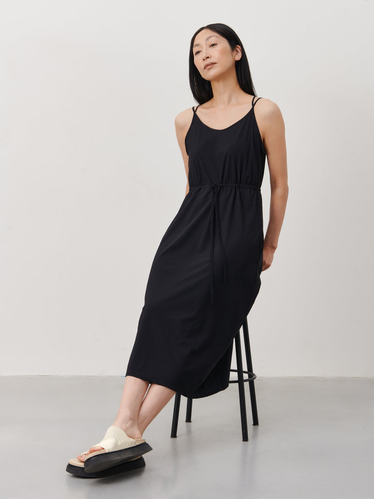 Ilze Dress Technical Jersey | Black