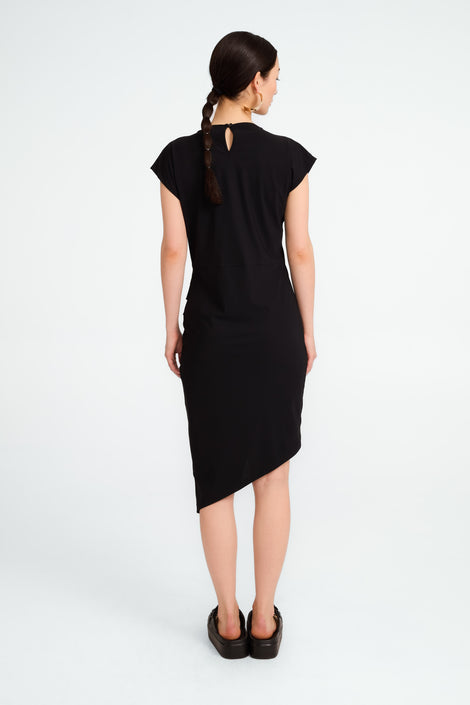 Luxor studio dress technical jersey | Black