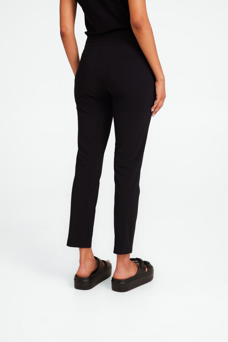 Lenny structure technical jersey pants | Black