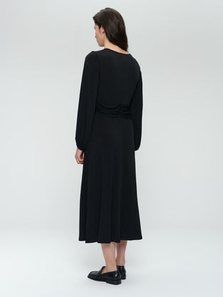 Odette day dress | Black