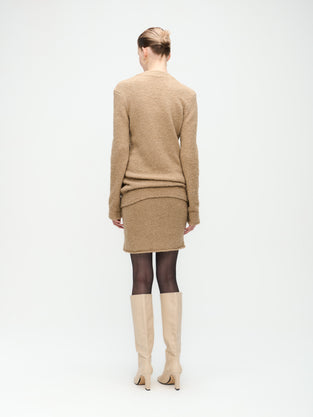 Teddyna Pullover | Beige