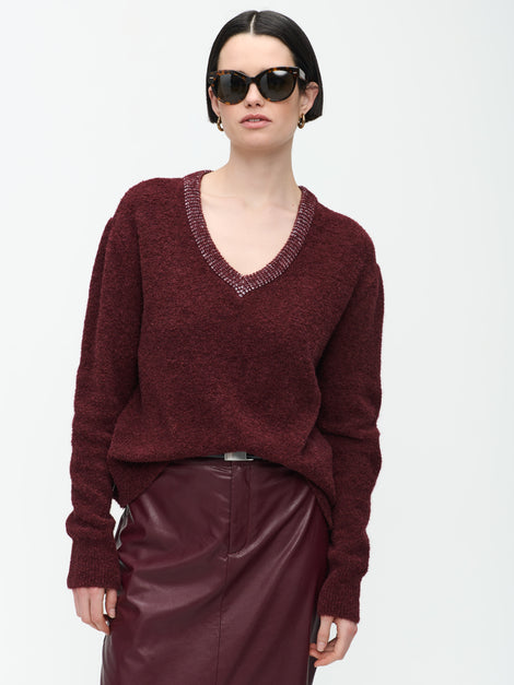 Pullover 2309187 | Bordo