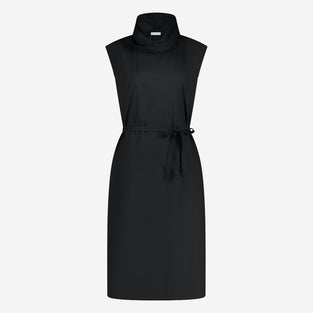 Dress poplin cotton blend | Black