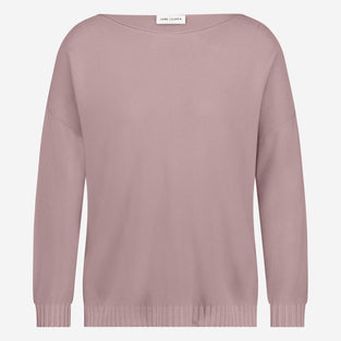 M205 seamless cotton pullover | Rosa