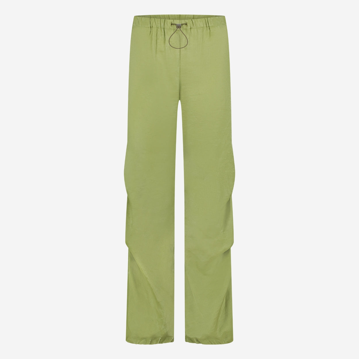 AvalonN shiny viscose pants | Lime