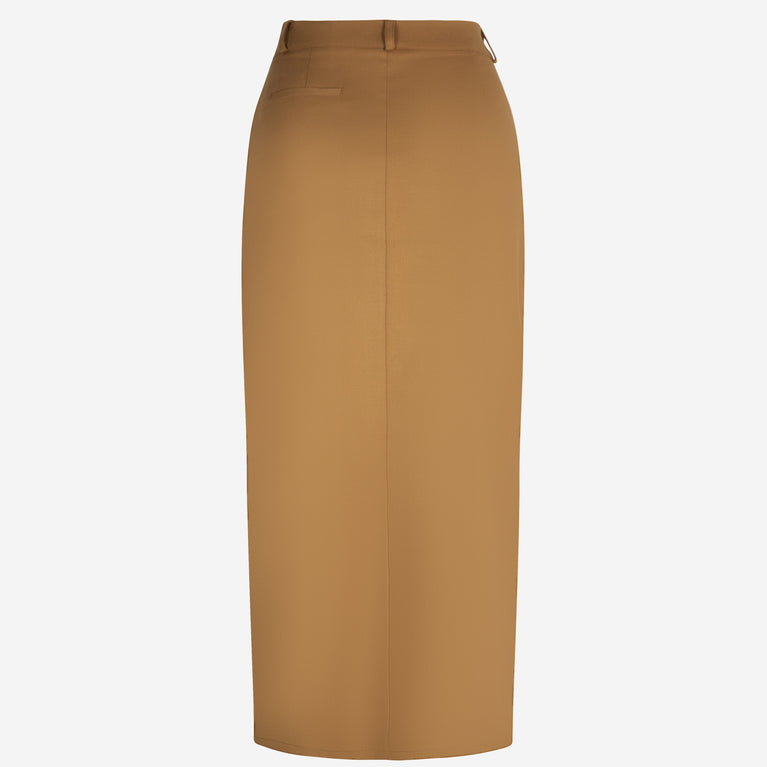 Rill Skirt | Caramel