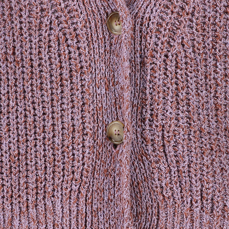 Moss Cardi | Purple Melange