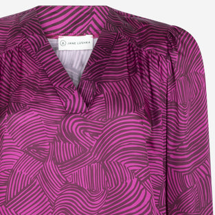 Liza Blouse | Fuxia