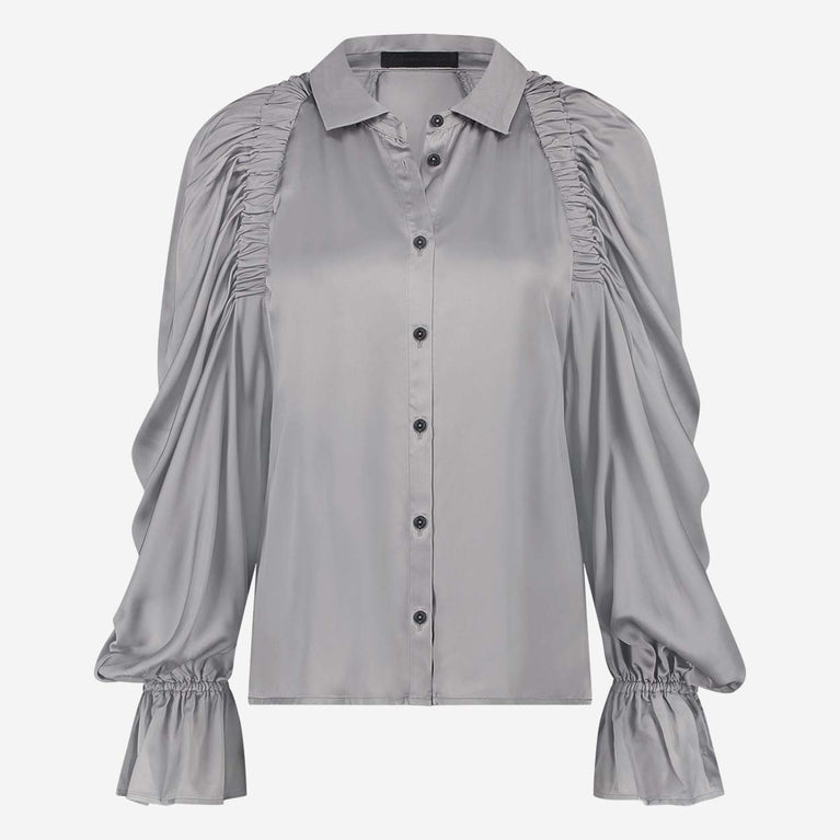 Mima Blouse | Silver