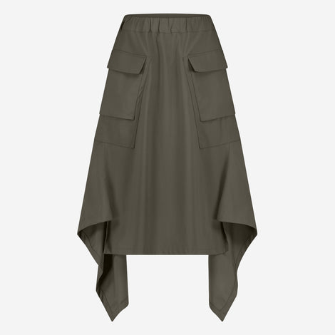 Yanna Skirt Technical Jersey | Army