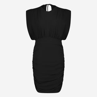 Bina Dress Technical Jersey | Black