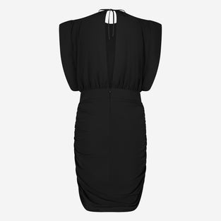 Bina Dress Technical Jersey | Black