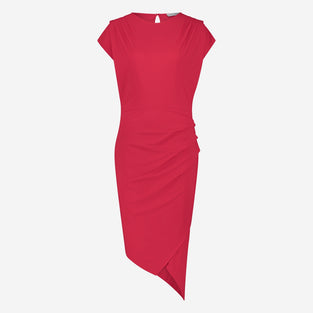 Luxor studio dress technical jersey | Red