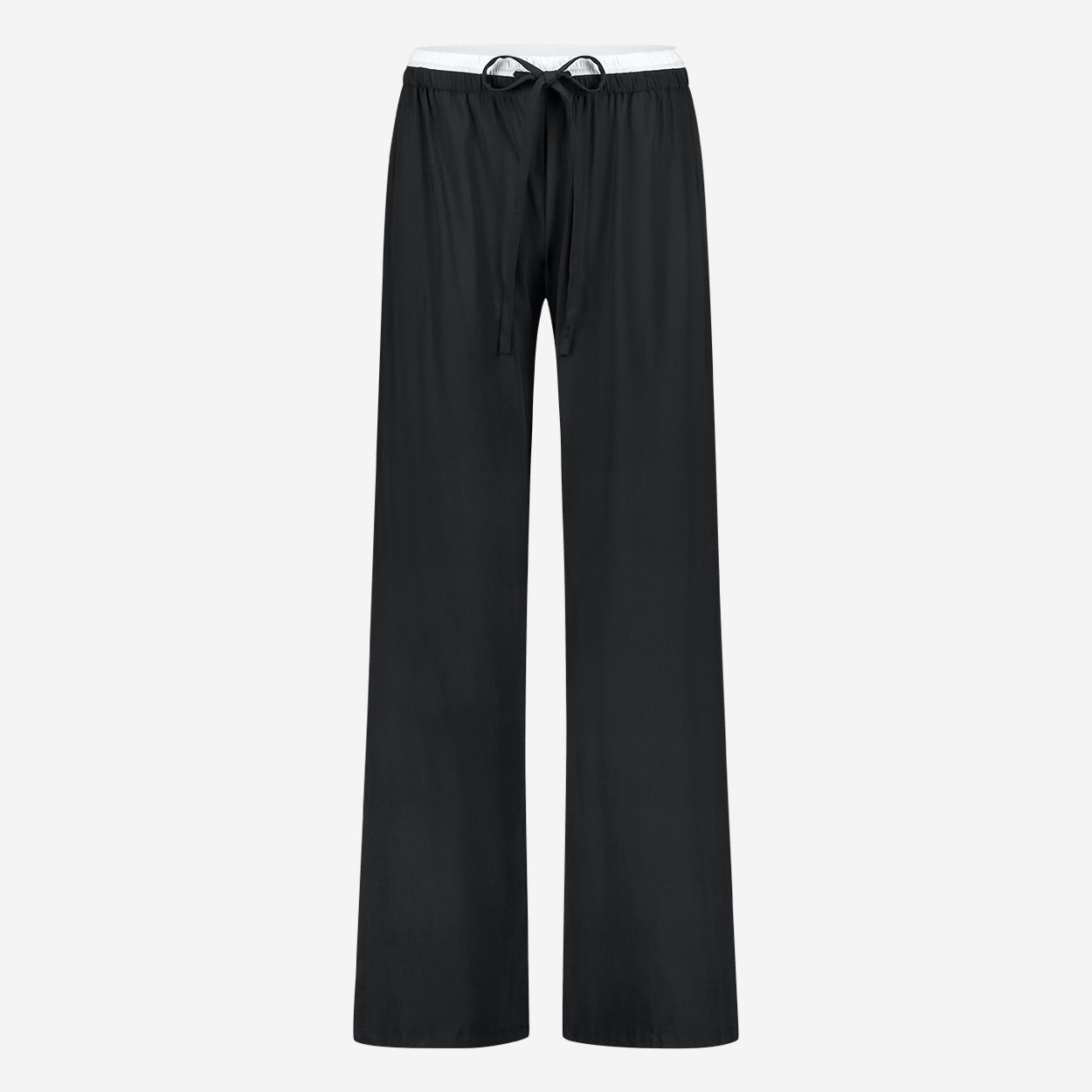 Antiny strech technical jersey pants | Black