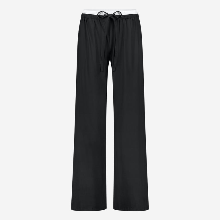 Antiny strech technical jersey pants | Black