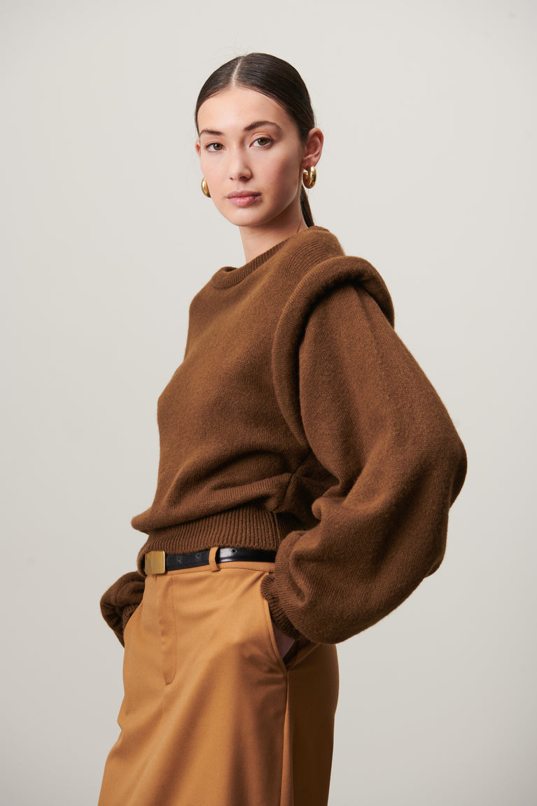 Les Coyottes Pullover | Brown