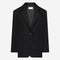 Lennard Oversize Blazer Technical Jersey | Black