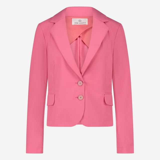 Atina Blazer Technical Jersey | Pink