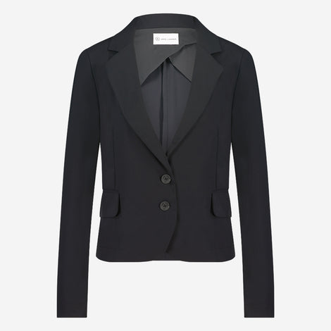 Atina Blazer Technical Jersey | Black