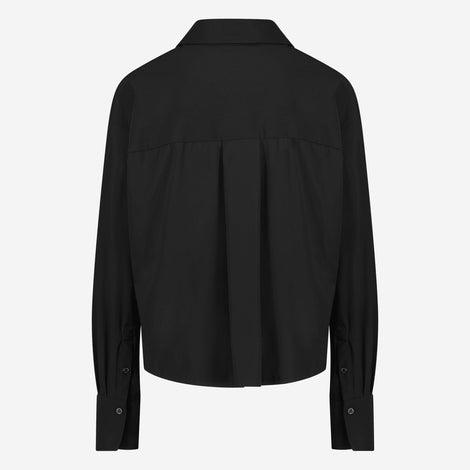 Sally Blouse Technical Jersey | Black