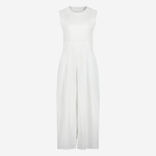 Jackie Dress Technical Jersey | White