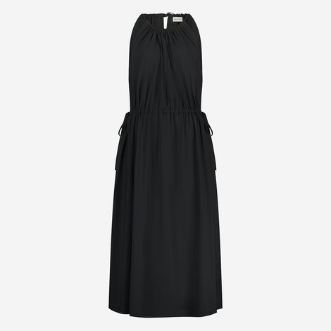 Victoria Dress Technical Jersey | Black