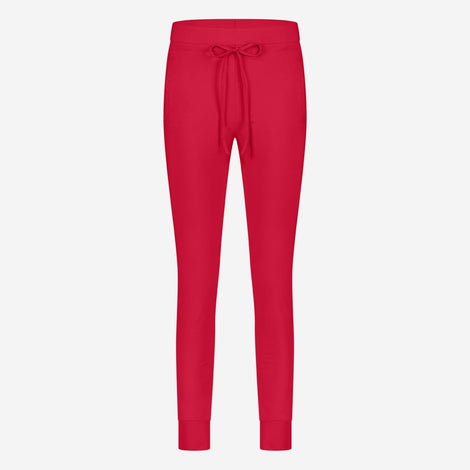 John strech technical jersey pants | Red