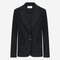 Amsterdam structure tech jersey blazer | Black