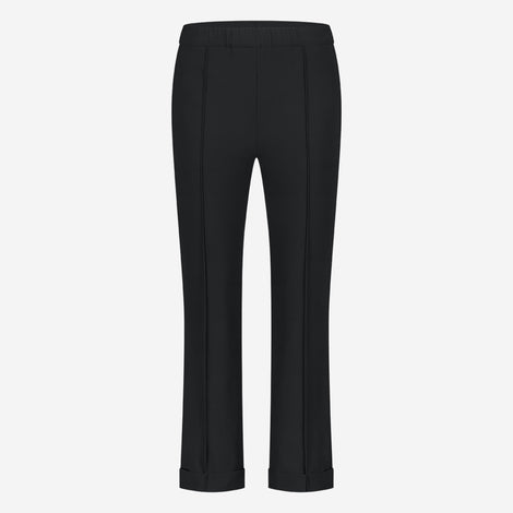 IrenaN structure technical jersey pants | Black