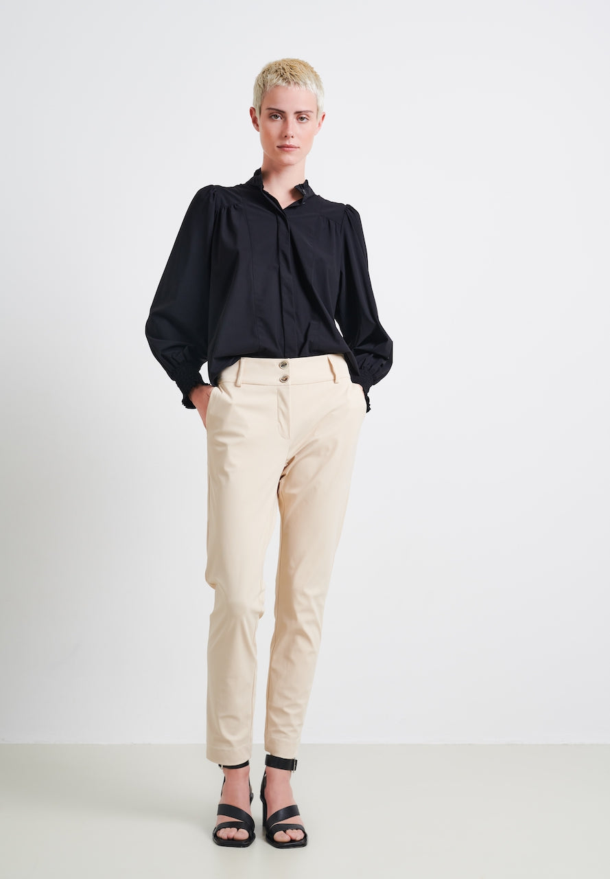 Oliver Blouse Technical Jersey | Black