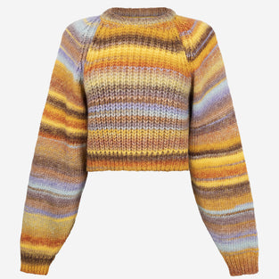 Henrik Crop Pullover | Yellow